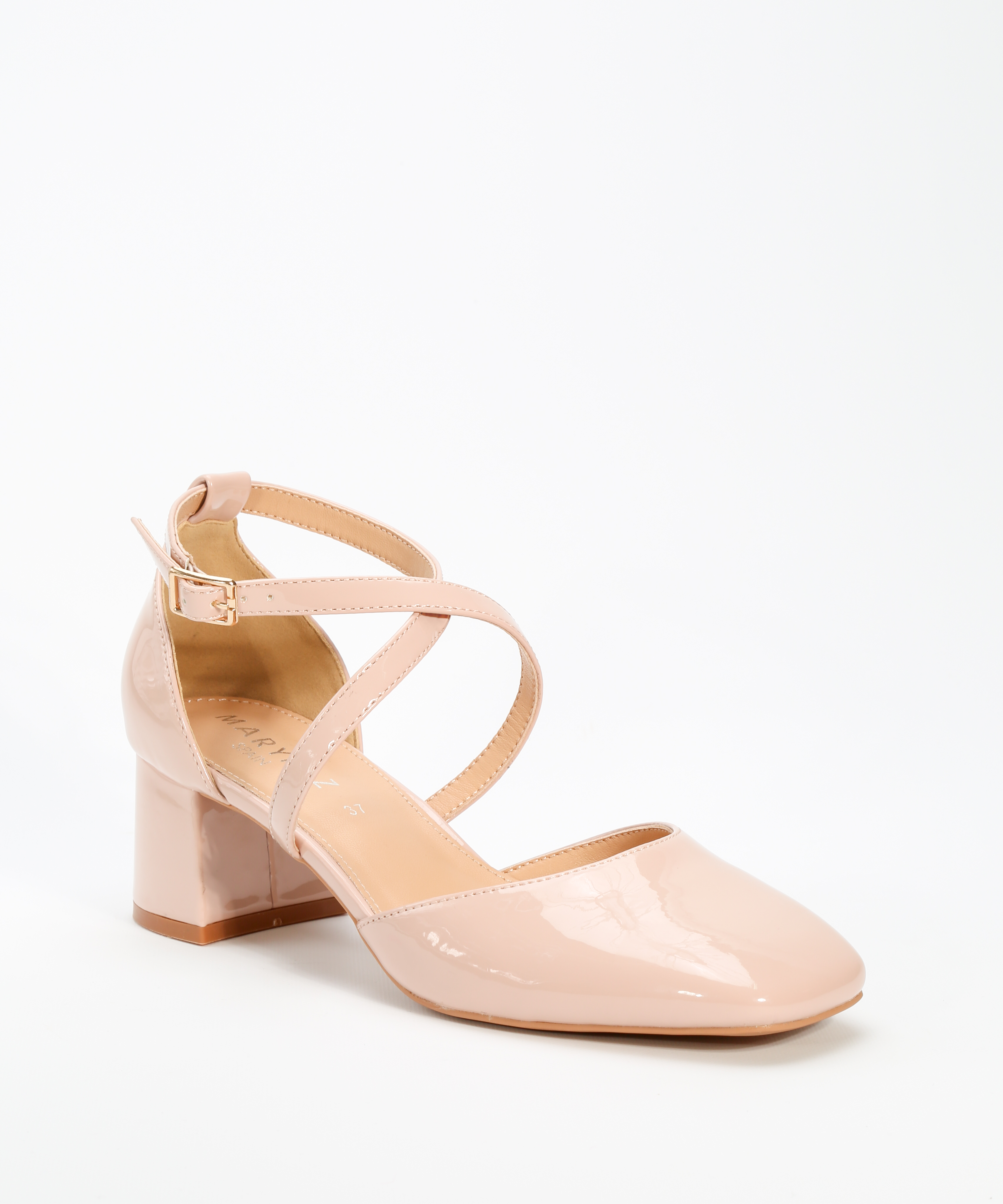 Zapatos tacón tiras cruzadas image number null